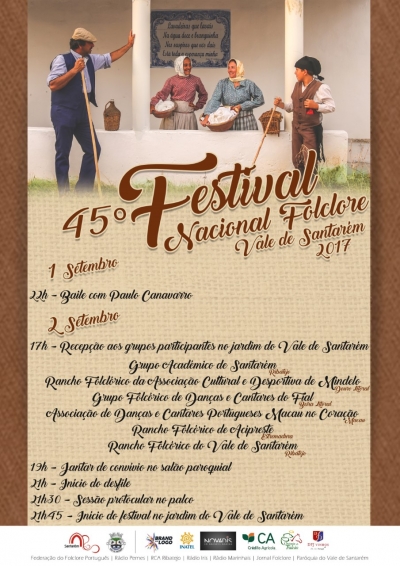45º FESTIVAL NACIONAL DE FOLCLORE DO VALE DE SANTARÉM